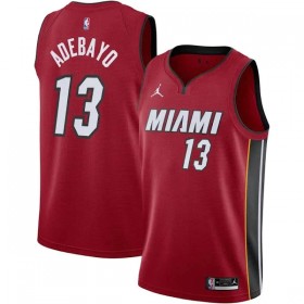 Dres Miami Heat Bam Adebayo 13 Jordan 2022-23 Icon Edition Crvena Swingman